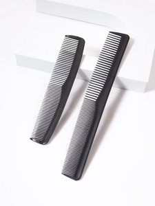 Factory price Comfortable <b>Comb</b> Premium Quality Stainless Steel Hair Styling Tool Classic Plastic Large <b>Wide</b> Tooth Plastic <b>Combs</b> - Product Image 6