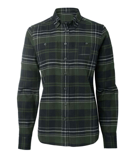 Chemise en flanelle pour homme, coupe confortable et chaude, idéale pour les activités de plein air, les voyages, le travail, la mode décontractée et le quotidien, à carreaux, manches longues. - Product Image 3