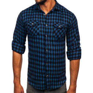 เสื้อเชิ้ตผ้าแฟลนเนลผู้ชาย ปรับราคาได้ ผ้าไม่ยับ คุณภาพพรีเมียม ระบายอากาศได้ดี น้ำหนักเบา พร้อมปรับแต่งได้อย่างเต็มที่ - Product Image 3