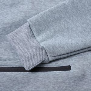 ชุดวอร์มกีฬาคุณภาพพรีเมียม เทคฟลีซ สำหรับออกกำลังกายและฟิตเนส ชุดเซ็ตสองชิ้นสำหรับผู้ชาย เหมาะสำหรับวิ่งจ๊อกกิ้ง - Product Image 3