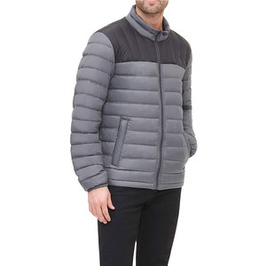 Veste à capuche matelassée de qualité supérieure, unisexe, couleur personnalisée, grande taille, chaude, couleur unie, respirante, patchwork, prix de gros - Product Image 6