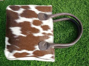 Sac fourre-tout en cuir de vachette véritable, qualité boutique, style designer, fermeture éclair, grande capacité, prêt à la vente LHTB-0114 - Product Image 3