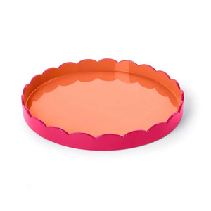High-Quality Durable Modern Design Eye-Catching and Perfect for Serving Display and Gifts Luxury Glossy Lacquer Tray - Product Image 3