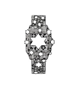 NYC DIAMOND EMPIRE Luxury Elegant Vintage Automatic <b>Mechanical</b> Stainless Steel 41mm Dial Glass Black Moissanite <b>Watch</b> - Product Image 3