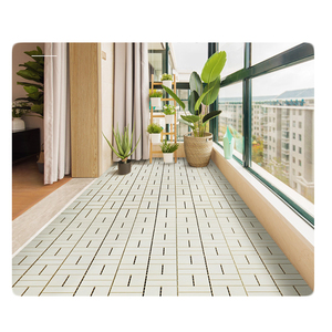 Dalles de terrasse extérieures, revêtement de sol en plastique emboîtable, dalles de patio, revêtement de sol pour patio/terrasse - Product Image 4