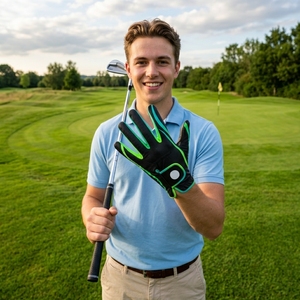 Guante de Golf Injae Premium Personalizado de Cuero Cabretta, Anti-UV, Agarre Flexible, Diseño Ventilado, Mano Izquierda, OEM ODM, Deportes, Ciclismo - Product Image 5