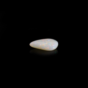 Natural Larimar and Amber Cabochon Loose Gemstone-3.84 Ct High Quality Pear and Oval Cut for Fine Jewelry - Product Image 3