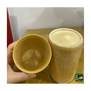 แก้วกาแฟไม้ไผ่ขายส่ง แก้วกาแฟไม้ไผ่ย่อยสลายได้ แก้วน้ำไม้ไผ่สลักลายตามสั่ง แก้วน้ำไม้ไผ่แบบใช้ซ้ำได้ - Product Image 3