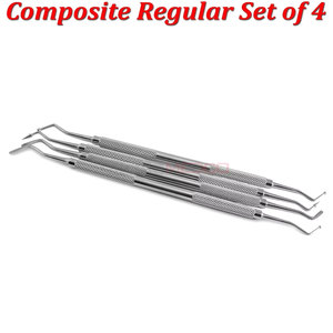 Professional Dental Probes Composite Filling Plugger 6.69 Inch Composite Dental Medic Instruments Regular Set of 4 High Quality - Product Image 3