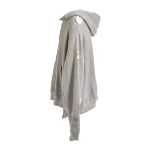 Sweat à capuche homme surdimensionné en coton French Terry, style vintage, délavé à l'acide, effet usé, vente en gros - Product Image 3