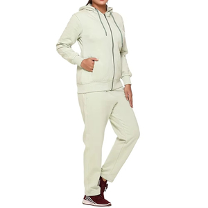 Best Seller Islamic Clothing for Women <b>Modest</b> <b>Sets</b> with Zipper And Pockets OEM Muslim Ladies Sportswear Casual Tracksuits - Product Image 1