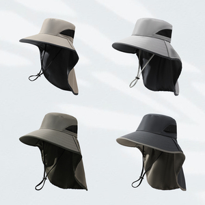 Custom Design Unisex 100% Cotton Solid Color Breathable Embroidery Bucket Hats Party High Quality Wholesale Price Premium Blank - Product Image 3