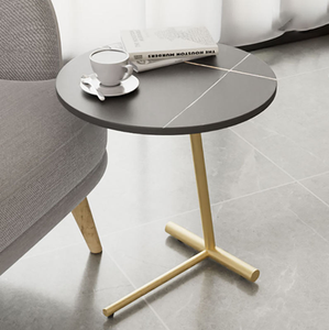 Modern Handmade <b>Marble</b> Coffee <b>Table</b> & Bedside Cabinet for Living Room Balcony & Bedroom - Product Image 2