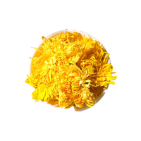 Thé en vrac de chrysanthème doré en fleurs, thé santé en vrac, emballage en vrac, une tasse une fleur, 1KG, faible MOQ et sac OEM, Vietnam