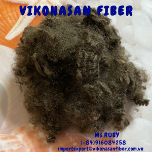 Fibre de polyester brune de qualité supérieure 7D-15D HS, fabricant Vikohasan et fibre synthétique - Product Image 5