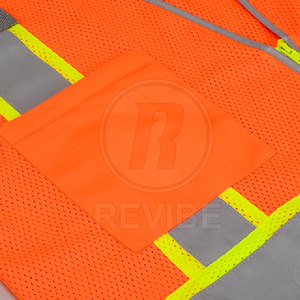 Nuevo Diseño, Chaleco de Seguridad Reflectante sin Mangas de Alta Calidad, Nailon y Poliéster, Precio al por Mayor, Hecho en Pakistán - Product Image 6