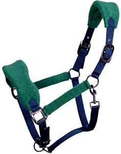 <b>Equestrian</b> Premium Durable Poly Propylene Fleece Padded Adjustable Horse Halter with Steel Buckles Horse Accessories - Product Image 4