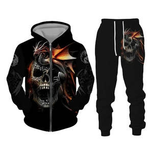 Survêtement à capuche streetwear pour homme, sublimation, qualité supérieure, logo/couleur personnalisés, 100% coton, respirant, léger, jogging - Product Image 6