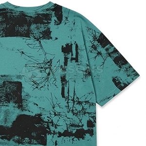 Camiseta Moderna con Estampado Oversize para Hombre, Corte Holgado, Suave, Informal, Estilo Urbano - Product Image 4