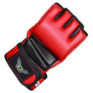 ถุงมือหนัง MMA ปักโลโก้ตามสั่ง สำหรับศิลปะการต่อสู้และการฝึกซ้อมมวย - คุณภาพสูง กันน้ำ กันลื่น สีตามสั่ง - Product Image 4