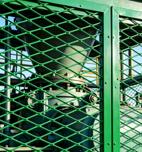<b>Plastic</b> coated medium flatten expanded metal <b>mesh</b> for fence or ventilation available for customizing - Product Image 5