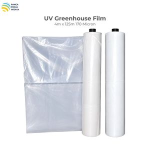 Film de serre UV haute qualité 170 microns 4m x 125m en PE avec diffuseur de lumière IR EVA anti-bactérien - Product Image 1