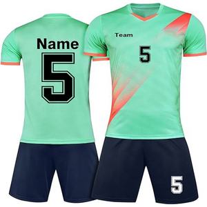 Uniformes de Fútbol Personalizados con Logotipo, Conjuntos de Camisetas de Fútbol Lisas, Ropa Deportiva de Fútbol Sublimada para Hombre, Camisetas de Fútbol para Entrenamiento - Product Image 1