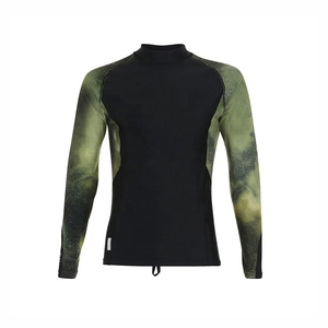 เสื้อรัดรูปแขนยาวสำหรับผู้ชาย ระบายเหงื่อได้ดี เหมาะสำหรับกีฬาต่อสู้ MMA ผลิตจากผ้าสแปนเด็กซ์/โพลีเอสเตอร์ ระบายอากาศได้ดี ยืดหยุ่น ไร้ตะเข็บ สำหรับผู้ใหญ่ - Product Image 6