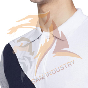 Diseña tus propias camisetas polo para hombre con logotipo personalizado, talla y color, ropa informal transpirable, camiseta polo de verano para hombre - Product Image 3