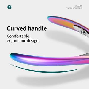 Cortacutículas Coloridos y Elegantes, Tijeras para Manicura, Recortador de Cutículas, Removedor de Piel Muerta, Herramienta de Acero Inoxidable - Product Image 3