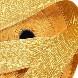 High Quality OEM Uniforms Gold <b>Wire</b> <b>Ribbon</b> Lace Braid Fashion Uniform Gold Braids Lace Bullion <b>Wire</b> Lace - Product Image 6