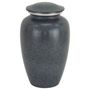 Urna para Cenizas LU Graystone Blanca, Capacidad de 200 Pulgadas Cúbicas, Estilo Americano, Homenajea a un Ser Querido con Diseño Conmemorativo - Product Image 1