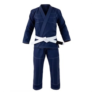 Uniforme de Karate Bordado Personalizado OEM ODM, Gi de Algodón Blanco y Negro para Niños y Adultos, Venta al Por Mayor en Pakistán - Product Image 1