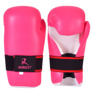 Leather <b>Karate</b> <b>Gloves</b> for Practice Training Exercise with Non-Slip Grip - Product Image 1