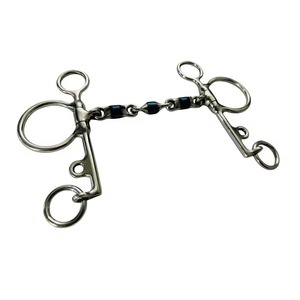 Mors de cheval Western en acier inoxydable à tige courte, à faible levier, pour l'entraînement - Product Image 1