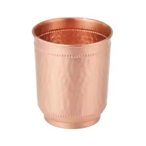 Juego de 2 Vasos de Cobre de Diseño Moderno, Lisos, con Acabado Brillante, de 300 ml, para Escritorios de Oficina y Habitaciones de Hotel - Product Image 4