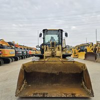Energy-Saving Design Breakthrough Force High-Rise Building Foundation 12 Ton CAT 924K Used CAT Loader