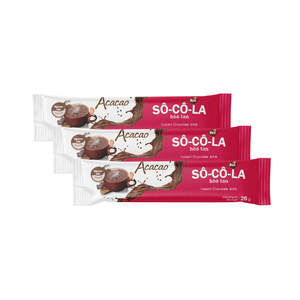 Usine du Vietnam OEM poudre de chocolat instantané acao saveur originale marque privée mélange pour boissons de qualité supérieure-boîte de 286g - Product Image 4