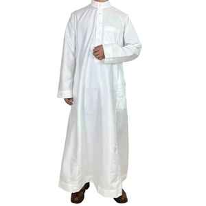 OEM Service Breathable <b>Men</b> Jubbah Thobes New Style Islamic Clothing Arabic Style <b>Men's</b> Jubba <b>Thobe</b> - Product Image 1