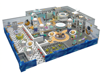 Parque Infantil Interior Comercial Personalizado con Temática de Astronautas, Equipo de Juego Suave para Niños, para Centros de Entretenimiento Familiar