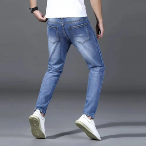 Pantalones Vaqueros de Mezclilla de Diseño Personalizado, Sin Pedido Mínimo, Diseño Nuevo, Pantalones Vaqueros Cargo para Hombre - Product Image 2