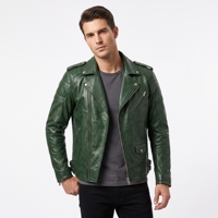 Dumela Nouvelle veste bomber en cuir décontractée pour homme, boutonnage simple, coupe classique, service OEM, noire, séchage rapide et respirante