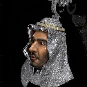 <b>Iced</b> Out Moissanite Diamond Pendant 925 Sterling Silver Hip Hop Jewelry Online in India - Product Image 2