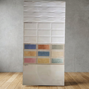 Carreaux muraux en porcelaine émaillée 300x600mm, 12x24, dernier design pour cuisine et salle de bain, fabrication chinoise, prix en Inde, carreaux muraux en PVC - Product Image 5