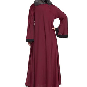 2026 Outer Wear Islamic Clothing Abaya Women Muslim Dress Abaya Belt Waist Baggy <b>Kaftan</b> Wholesale Abaya Silk Custom Breathable - Product Image 5