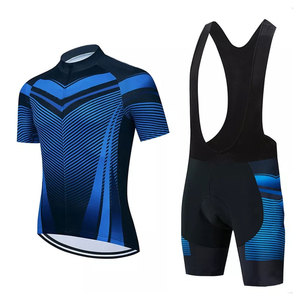 Uniforme de Ciclismo Personalizado de Manga Corta, 220g, Spandex/Poliéster, Antibacterial, Transpirable y Resistente al Viento, al Mejor Precio, para Adultos - Product Image 1