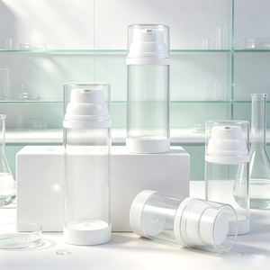 Bouteilles distributrices sans air portables de 80 ml à 250 ml pour lotions et cosmétiques - Product Image 4