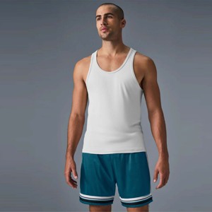 <b>Men</b> Tank Top Premium Running <b>Vest</b> Breathable Sleeveless Gym Shirt Sample Manufacturing Service Available - Product Image 2