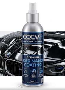 สเปรย์เคลือบเซรามิกสำหรับรถยนต์ CCCV2 ขนาด 250 มล. พร้อมสูตรโพลีไซล็อกเซนและโพลีไซลาซานระดับพรีเมียมสำหรับการดูแลรักษารถยนต์อย่างมืออาชีพ - Product Image 6