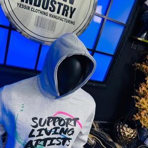 Sudaderas con Capucha Unisex 100% Algodón, Lisas para Impresión, con Logotipo Personalizado, Forro Polar, Ropa Casual, Sudadera con Capucha - Product Image 3